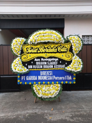 Papan Bunga Duka di Ponorogo