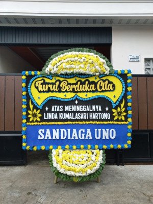 Papan Bunga Duka di Ponorogo