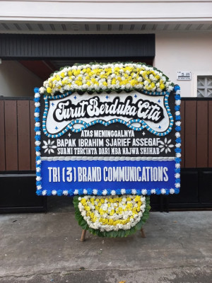 Papan Bunga Duka di Ponorogo